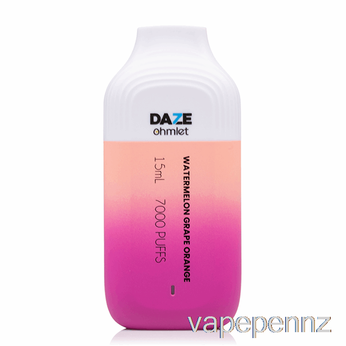 7 Daze OHMLET 7000 Disposable Watermelon Grape Orange VAPE NZ